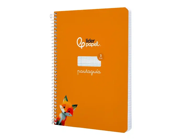 Liderpapel Cuaderno Espiral Pautaguía A5 Naranja 80 Hojas Liderpapel Cuaderno Espiral Pautaguía A5 Naranja 80 Hojas