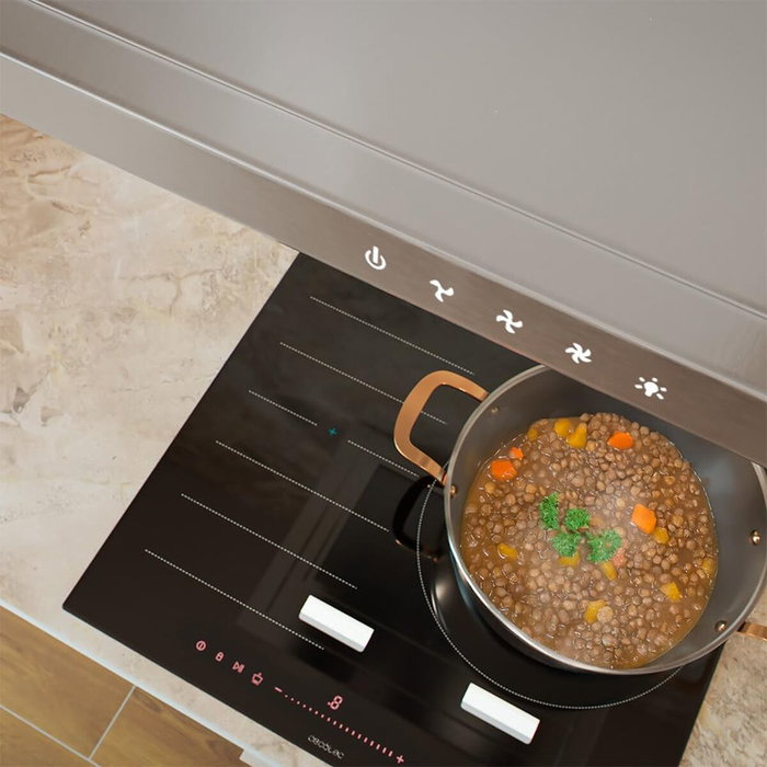 Campana Convencional Cecotec Flux TT 604000 Acero