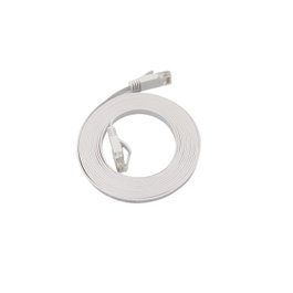 MicroConnect U/UTP CAT6A Cable Ethernet 5m Blanco Plano