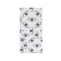 Mijölnir Toalla de Playa Blue Eyes - Blanca y Azul - 60% Algodón 40% Poliéster - 75 x 150 cm