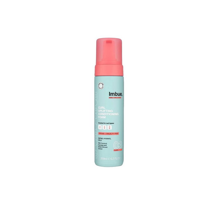 Imbue Curl Uplifting Conditioning Foam 03 Espuma para Realzar Rizos Tipo 3, Hidratación y Definición, 200ml Imbue Curl Uplifting Conditioning Foam 03 Espuma para Realzar Rizos Tipo 3, Hidratación y Definición, 200ml