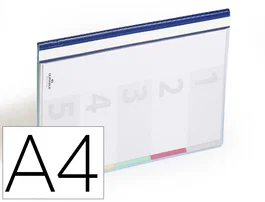 Dosier Fastener Durable Divisoflex 2557 A4 Separad (Set de 5)