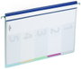 Durable Carpeta Divisoflex con 5 Separadores DIN A4 Azul