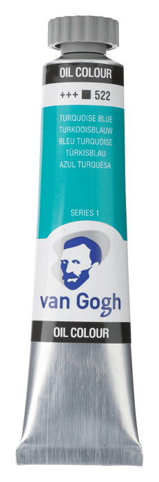 Van Gogh Pintura al óleo Azul Turquesa 522 de 20 ml Van Gogh Pintura al óleo Azul Turquesa 522 de 20 ml
