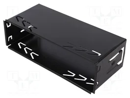 4CARMEDIA Semi-bastidor de montaje de radio 1 DIN para Sony, negro