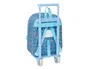 Safta 232 Safta con carro 805 - Mochila Escolar con Ruedas Frozen, Dimensiones 270x220x100 mm, Carteras Escolares con Carro
