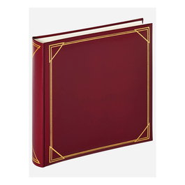 Walther Fotoalbum MX200R, weinrot, 30x30 cm, 100 Seiten, Álbum de Fotos Rojo para 100 Hojas
