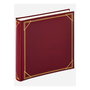 Walther Fotoalbum MX200R, weinrot, 30x30 cm, 100 Seiten, Álbum de Fotos Rojo para 100 Hojas