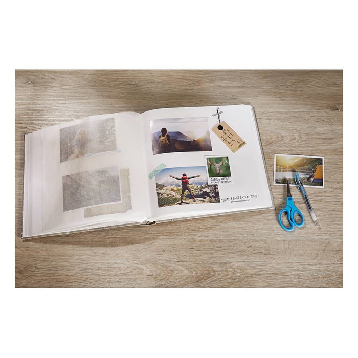 Walther Fotoalbum MX200R, weinrot, 30x30 cm, 100 Seiten, Álbum de Fotos Rojo para 100 Hojas