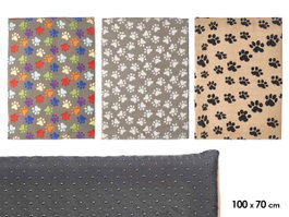Mascow Cuna Mascota Huellas 100x70 cm Surtido Colores (Set de 12)