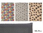 Mascow Cuna Mascota Huellas 100x70 cm Surtido Colores (Set de 12)