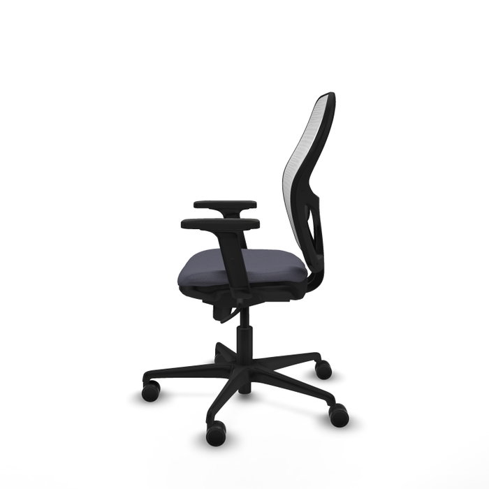 PIQUERAS Y CRESPO Silla de oficina Jorquera Gris oscuro y Blanco