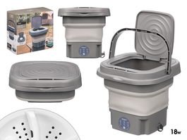 Argon Lavadora Portatil Plegable Gris 31 x 30 x 12 cm (Set de 4)