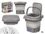 Argon Lavadora Portatil Plegable Gris 31 x 30 x 12 cm (Set de 4)