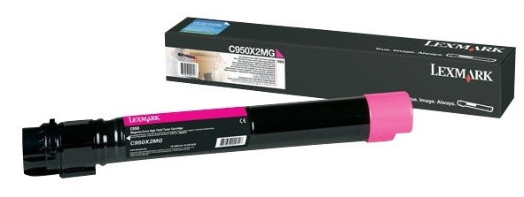Lexmark C950X2MG Cartucho de tóner Magenta Lexmark C950X2MG Cartucho de tóner Magenta