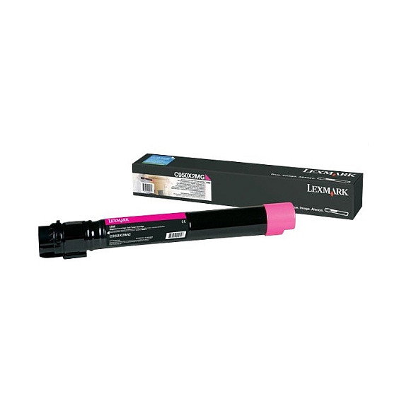 Lexmark C950X2MG Cartucho de tóner Magenta Lexmark C950X2MG Cartucho de tóner Magenta