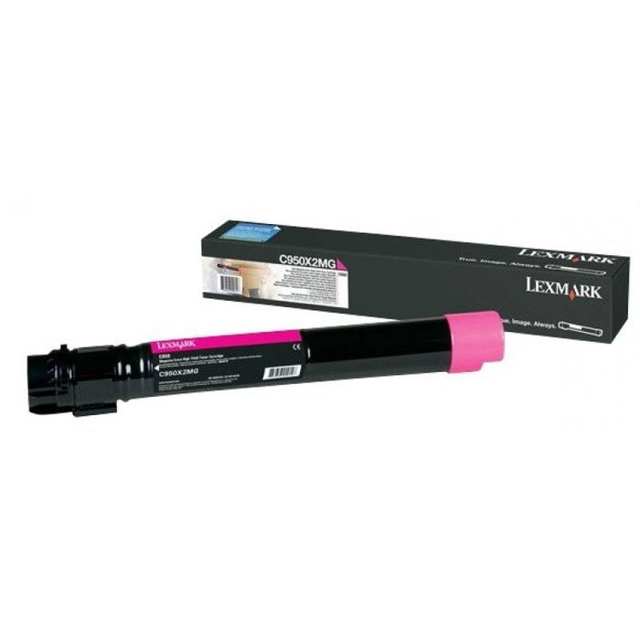 Lexmark C950X2MG Cartucho de tóner Magenta Lexmark C950X2MG Cartucho de tóner Magenta
