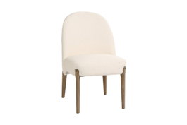 DKD Home Decor Silla de Fresno y Poliéster Tapizada