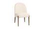 DKD Home Decor Silla de Fresno y Poliéster Tapizada