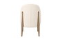 DKD Home Decor Silla de Fresno y Poliéster Tapizada