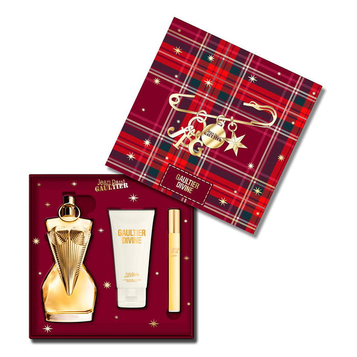 Jean Paul Gaultier GAULTIER DIVINE Estuche 3 pz Eau de Parfum 100ml Loción Corporal 75ml Mini Eau de Parfum 10ml