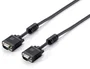 Equip 118816 Cable VGA (D-Sub) Macho/Macho 20 m Negro con Núcleo de Ferrita, 800x600 SVGA