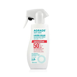 Agrado Loción Solar Sensitive SPF50+ 250 ml