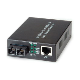 VALUE Convertidor Fast Ethernet 100 Mbit/s 21.99.1069, RJ-45 a SC, 10Base-T / 100Base-TX a 100Base-FX, IEEE 802.3, IEEE 802.3u, Multimodo