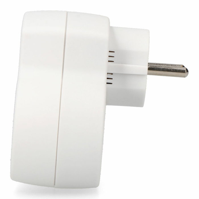 Edm Adaptador 2 tomas 2p+t Schuko con 2 USB (A + C), Blanco Edm Adaptador 2 tomas 2p+t Schuko con 2 USB (A + C), Blanco