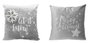 DKD Home Decor Fundas para Cojín de Terciopelo 45x45x1 cm, Surtido de 2 Unidades