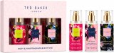 Ted Baker Fusion Body & Hair Fragrance Mist Trio Gift Set 75ml Cosmic Crush + 75ml Pink Bloom + 75ml Midnight Petal