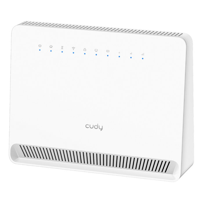Cudy LT500E Router 4G LTE Cat4 AC1200 Wi-Fi 5 Doble Banda (2.4 GHz / 5 GHz) 867 Mbps con Ethernet y Antenas Internas