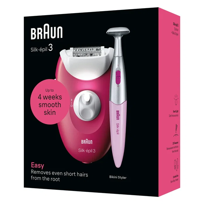 Braun Silk-épil 3 3-202 Fruta del bosque