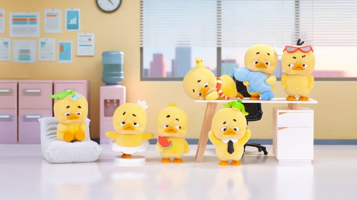 Comansi Pitenaught Upset Duck Blind Box Serie
