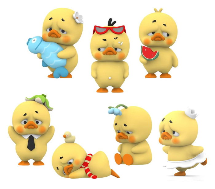Comansi Pitenaught Upset Duck Blind Box Serie