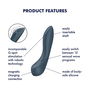 Vibrador Punto G Satisfyer Azul oscuro