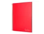 Liderpapel Cuaderno Espiral A4 Micro Jolly Tapa Forrada 140 Hojas Cuadro 5mm Rojo