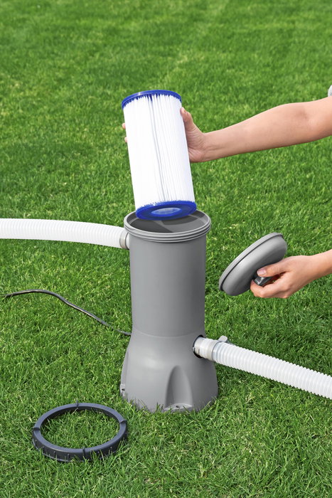 Bestway Filtro Depuradora Cartucho Tipo III Retractil Piscina 58012