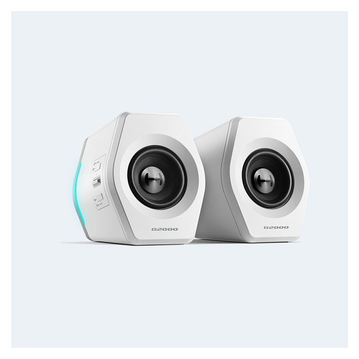 Altavoces edifier g2000 2.0 bluetooth gaming rgb blanco Altavoces edifier g2000 2.0 bluetooth gaming rgb blanco