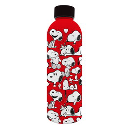 KIDS LICENSING Botella de acero inoxidable Snoopy Peanuts 800ml