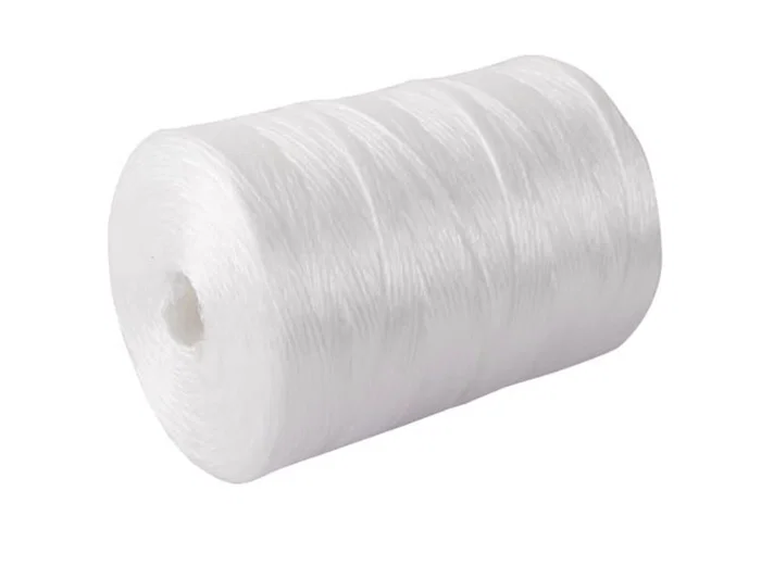 Liderpapel Cuerda de Rafia de Polipropileno Blanca, Rollo de 600 Metros, Muy Resistente, 700 g
