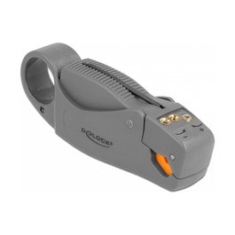 DeLOCK 90512 Herramienta para pelar cables coaxiales con 3 cuchillas