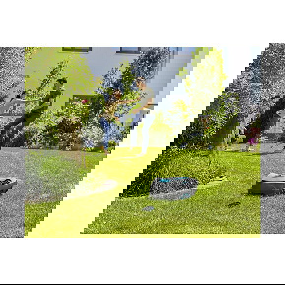 GARDENA Smart Sensor de Temperatura y Humedad para Exterior, Inalámbrico, Rango -1°C a 50°C y 0-100%