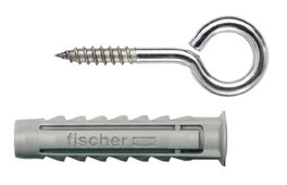 FISCHER Blister de 3 tacos SX6plus + Hembrilla 4x31 mm CERR 568702