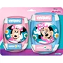 Disney DIS3496274320949 Coderas y Rodilleras de Minnie, Talla Única, Rosa, Correas Elásticas con Cierre de Velcro
