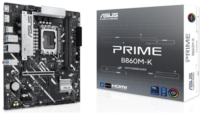 Asus Prime B860M-K Micro ATX Intel B860 LGA 1851 DDR5 Asus Prime B860M-K Micro ATX Intel B860 LGA 1851 DDR5
