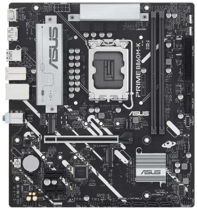 Asus Prime B860M-K Micro ATX Intel B860 LGA 1851 DDR5 Asus Prime B860M-K Micro ATX Intel B860 LGA 1851 DDR5
