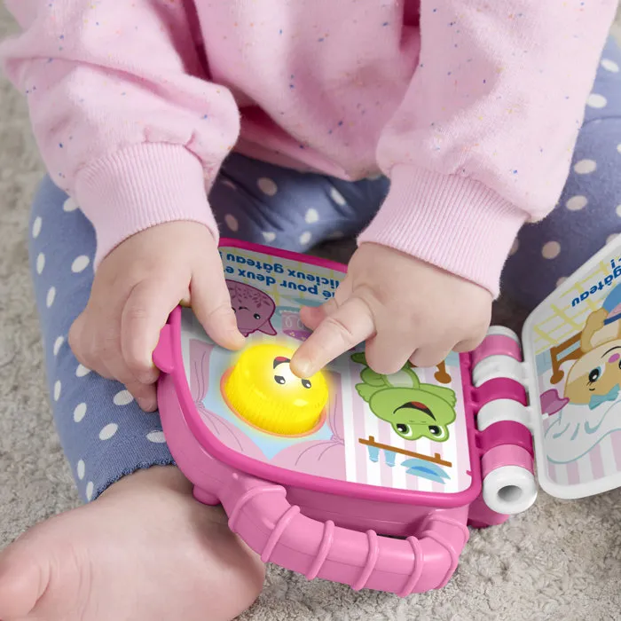 Fisher-Price Libro de Aprendizaje Temprano - La Hora de la Merienda de mi Hermana - JMC52