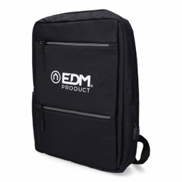 Edm Mochila de oficina Pierre Delone negra