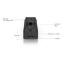 Ubiquiti UVC-Doorbell-Lite-B Black Videoportero IP, Alámbrico PoE, 5 MP, Visión Nocturna, IPX5